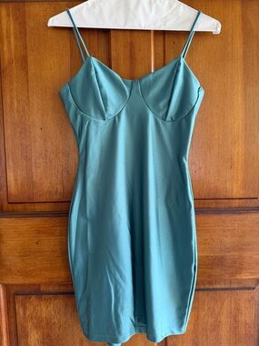 NEW Turquoise slim dress